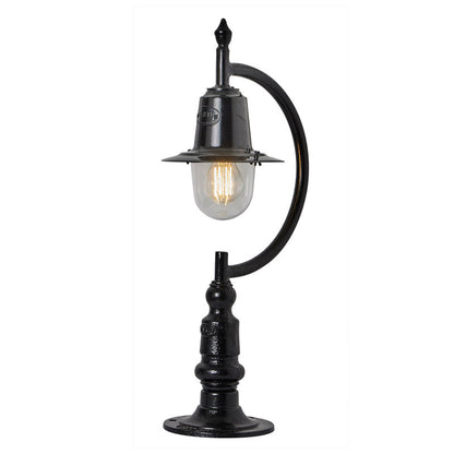 Vintage tear drop pier light for flat piers 0.64m (H552)