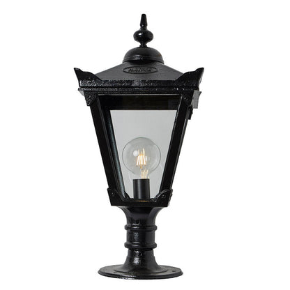 Victorian traditional cast iron pier light for flat pier caps 0.83m (H851)