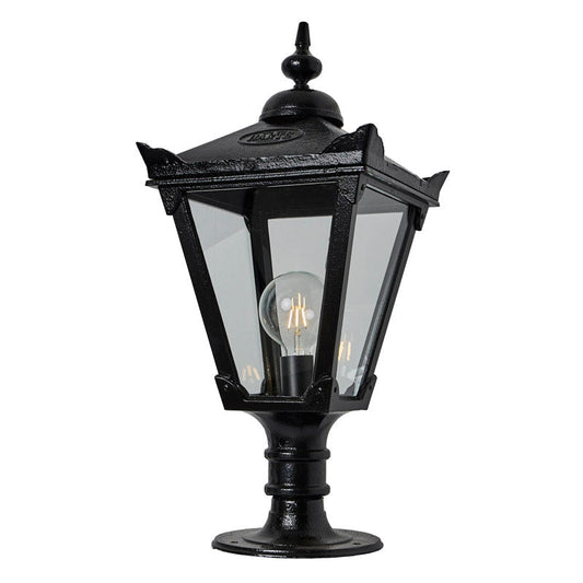 Victorian traditional cast iron pier light for flat pier caps 0.83m (H851)
