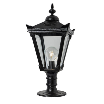 Victorian traditional cast iron pier light for flat pier caps 0.83m (H851)