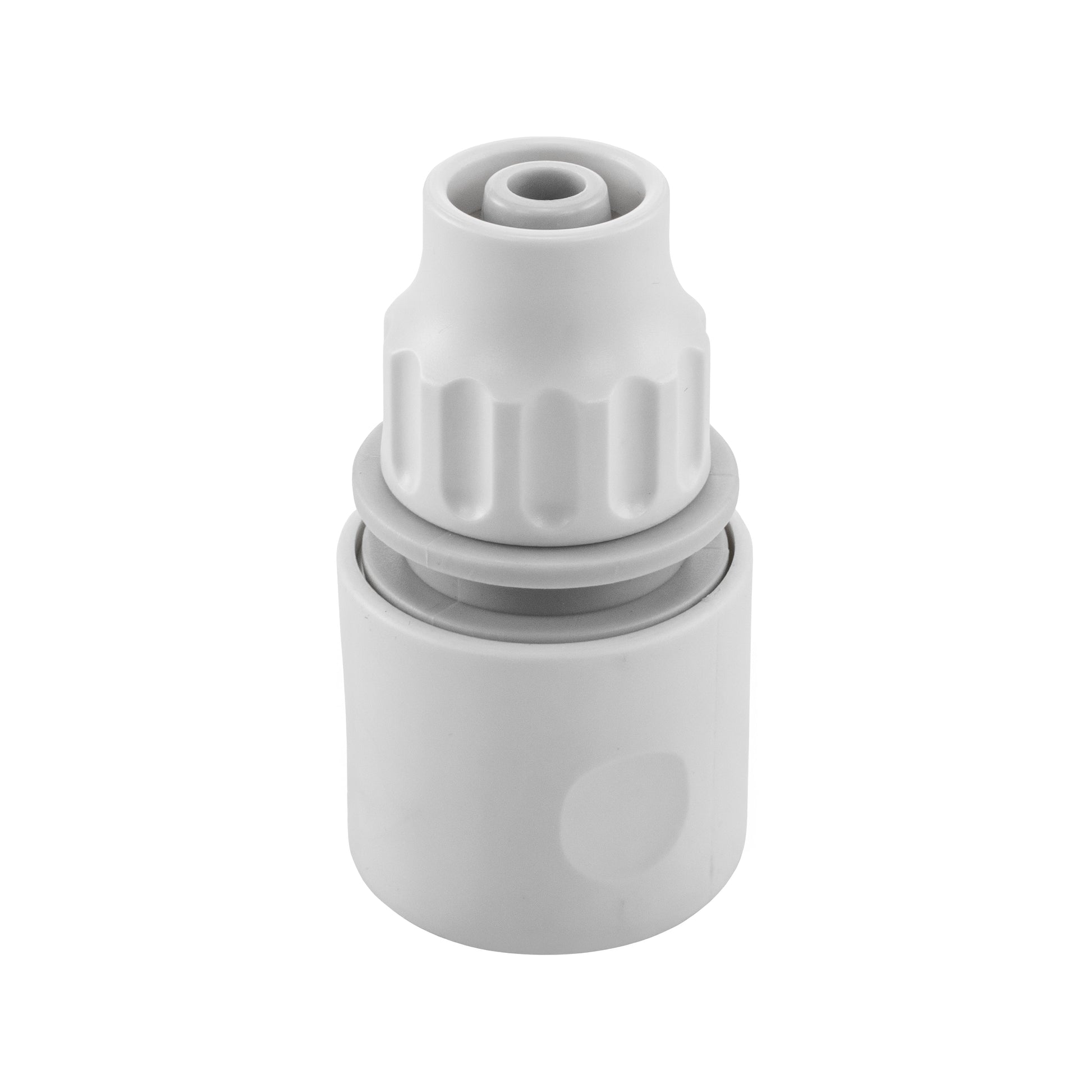 10mm Female Hose Connector, White/Grey - Best4Trade-Retail Garden watering