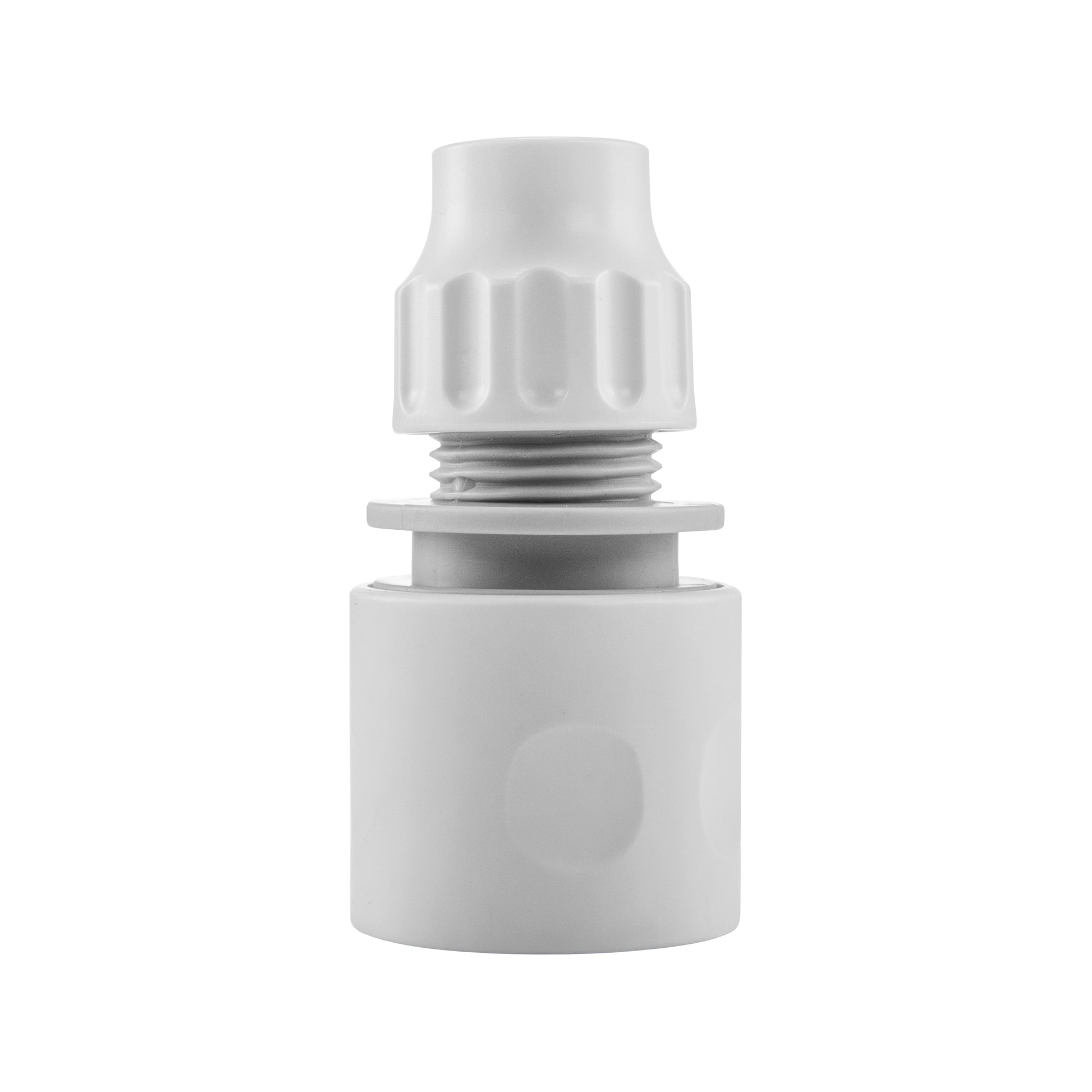 10mm Female Hose Connector, White/Grey - Best4Trade-Retail Garden watering