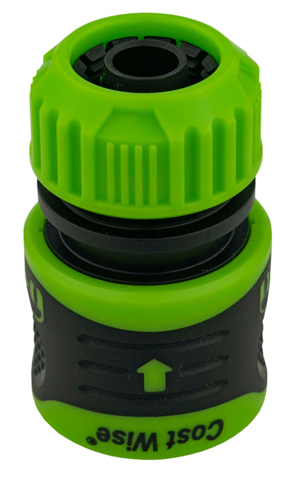 Cost Wise Click and Lock Hose Connector 1/2" Green - Best4Trade-Retail Garden watering