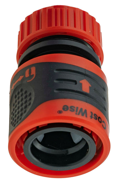 Cost Wise Click and Lock Hose Connector 1/2" Orange - Best4Trade-Retail Garden watering
