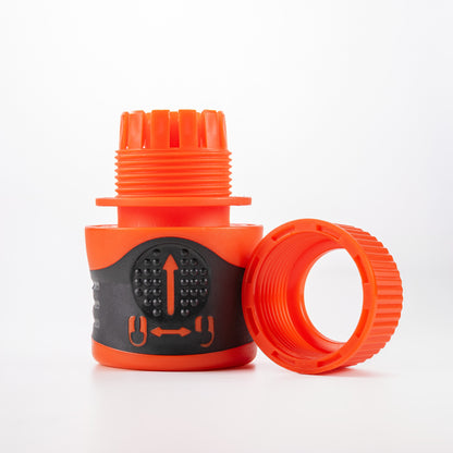 Premium Garden Hose Yellow with Orange Lock Connectors - Best4Trade-Retail Garden watering