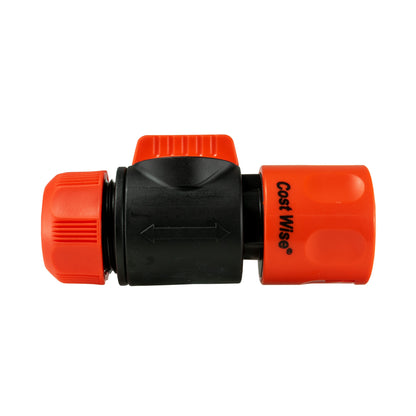 Cost Wise Hose Connector with Valve - Best4Trade-Retail Garden watering