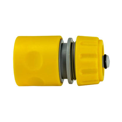 Hose Connectors Set With Nozzle Yellow - Best4Trade-Retail Garden watering