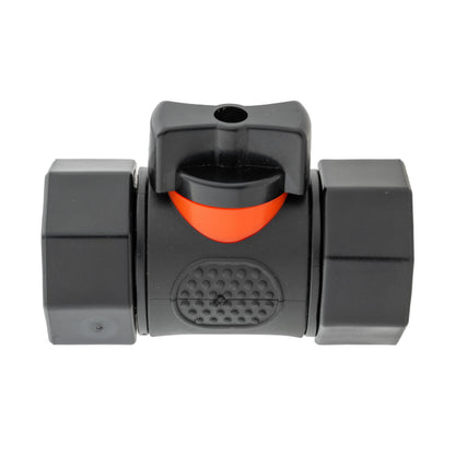 IBC 2” S60X6 Cap with In-Line BSPF Valve and MDPE Straight 20mm