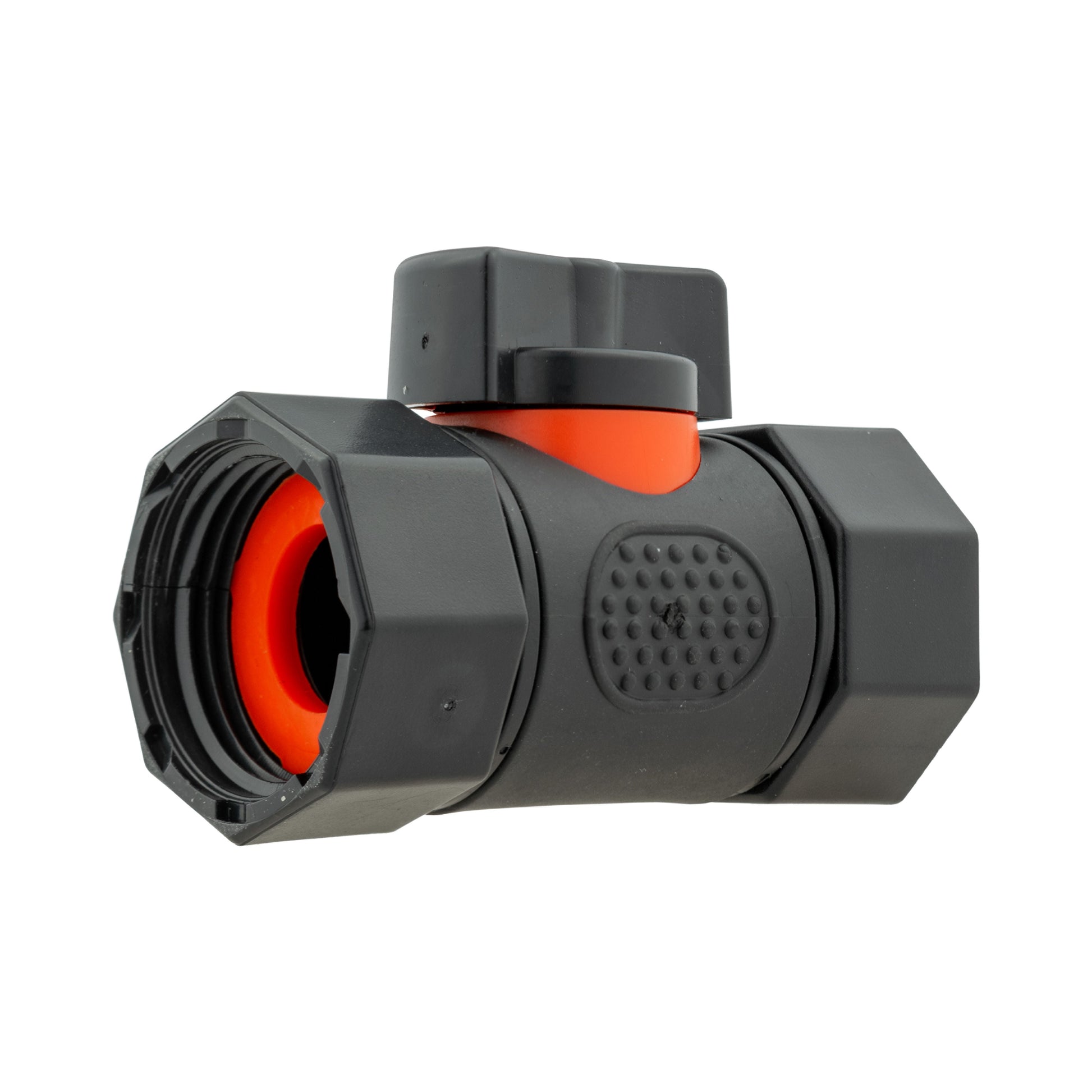 Hose Connector Lime with In-Line BSPF Valve and 20mm MDPE Straight - Best4Trade-Retail Garden watering