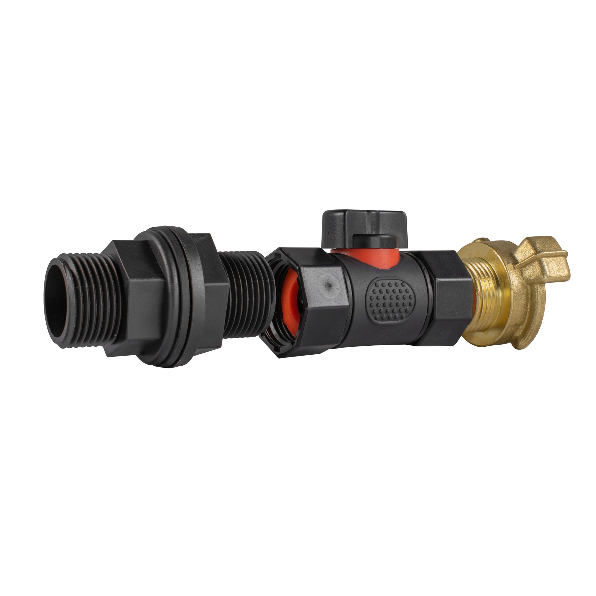 Water Butt Connector 3/4" BSP with In-Line BSPF Valve and Geka Type Connector - Best4Trade-Retail Garden watering