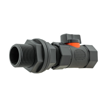 Water Butt Connector 3/4" BSP with In-Line BSPF Threaded Valve - Best4Trade-Retail Garden watering
