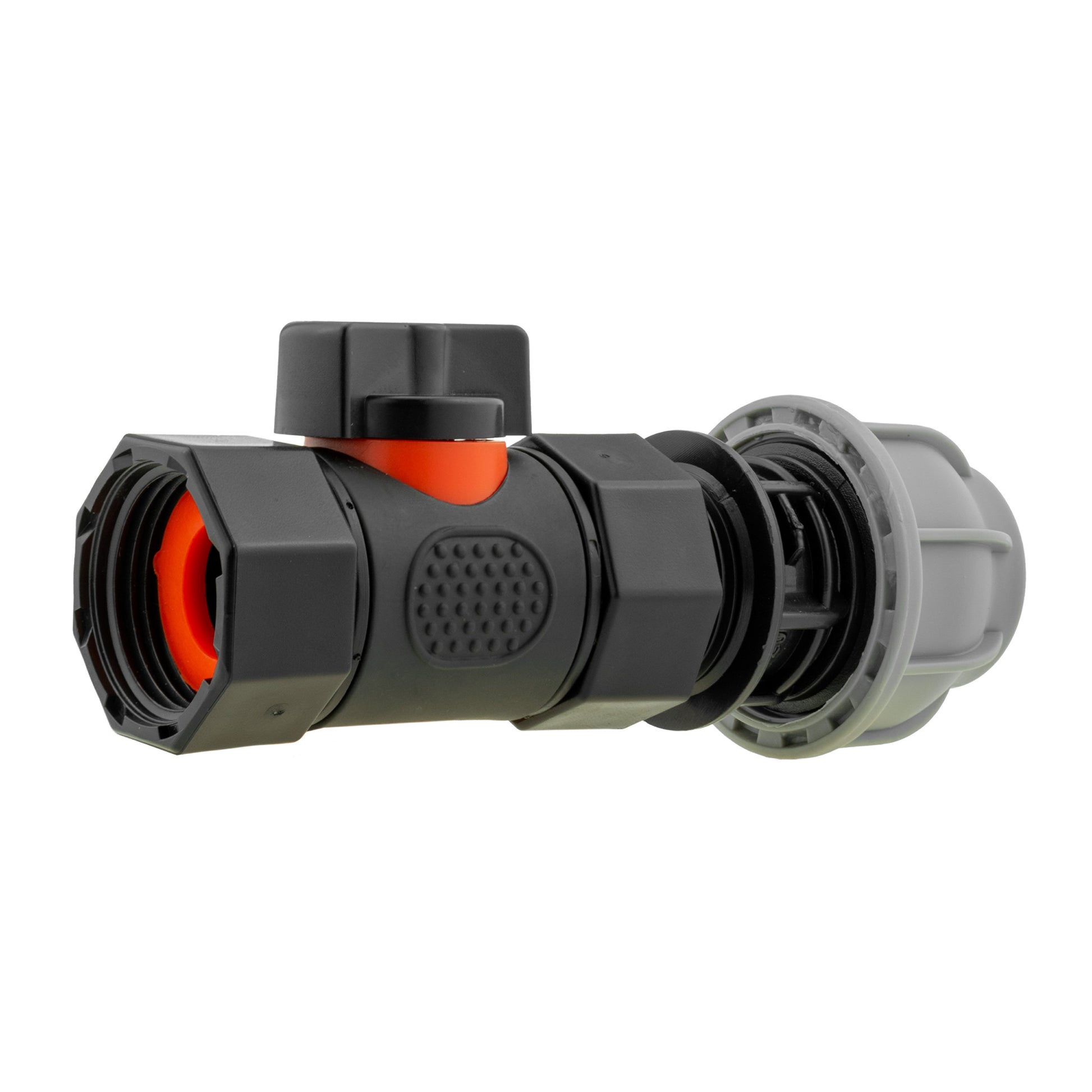 20mm MDPE Straight with In-Line BSPF Threaded Valve - Best4Trade-Retail Garden watering