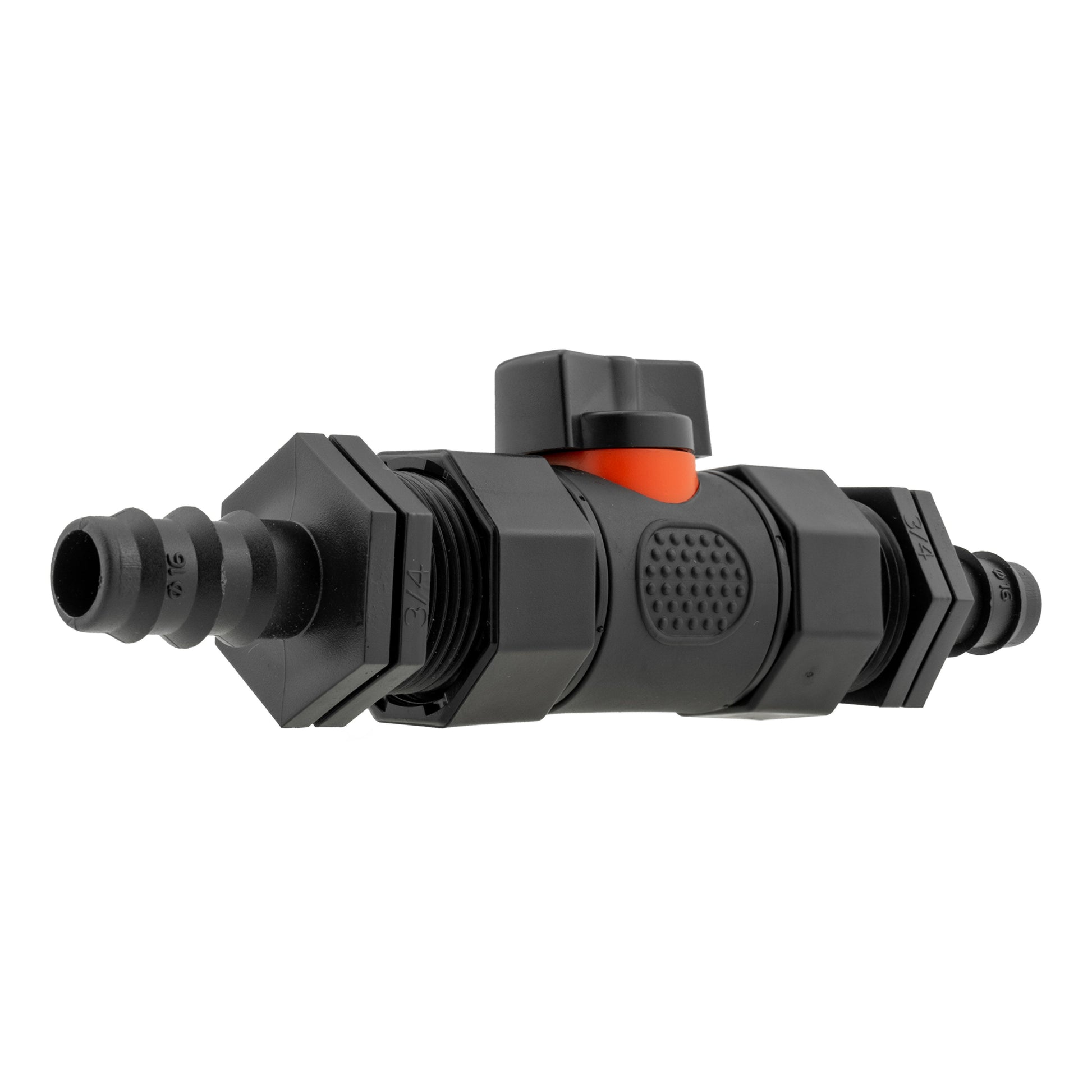 In-Line BSPF Valve with 2 x 16mm Barbed Straight Connectors - Best4Trade-Retail Garden watering