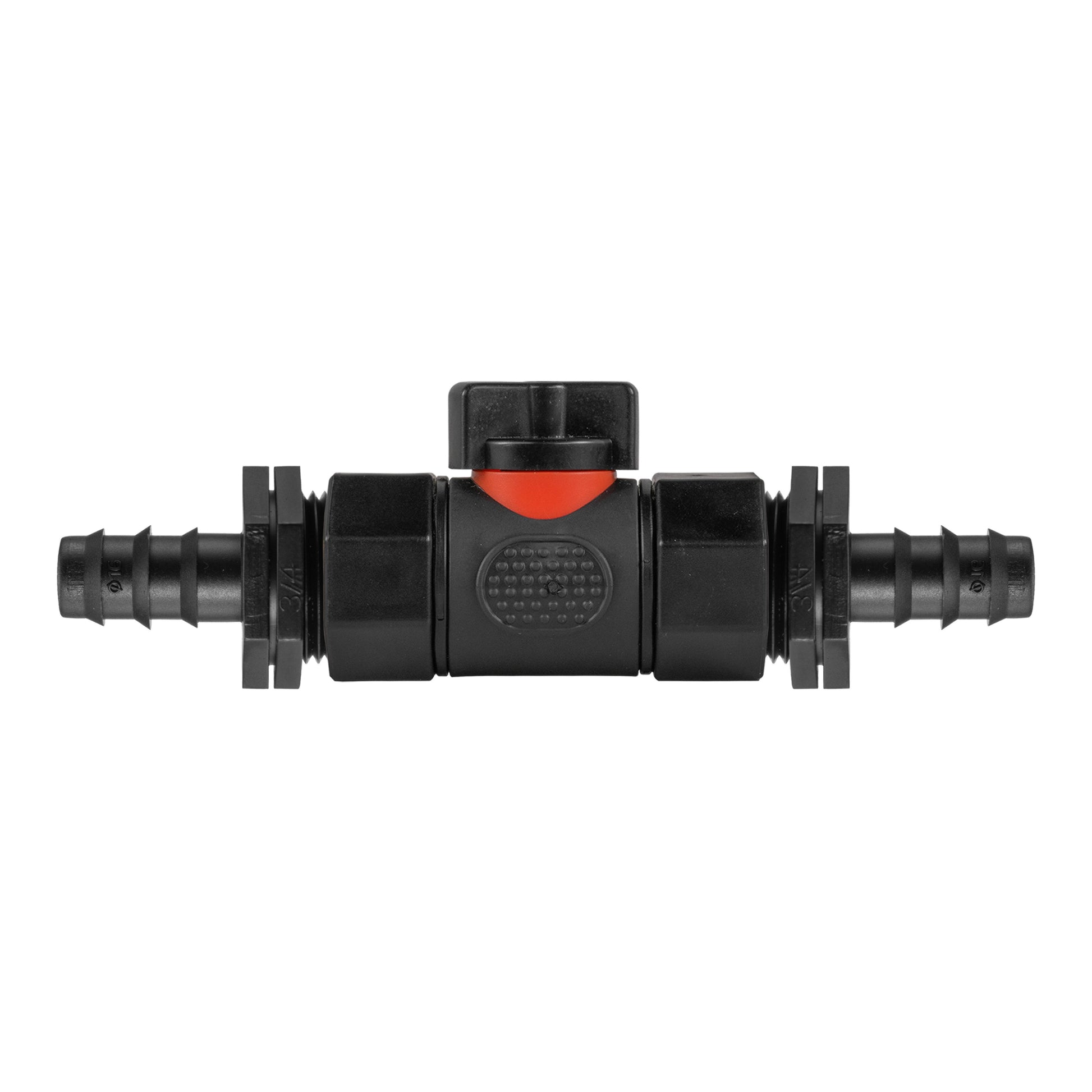 In-Line BSPF Valve with 2 x 16mm Barbed Straight Connectors - Best4Trade-Retail Garden watering