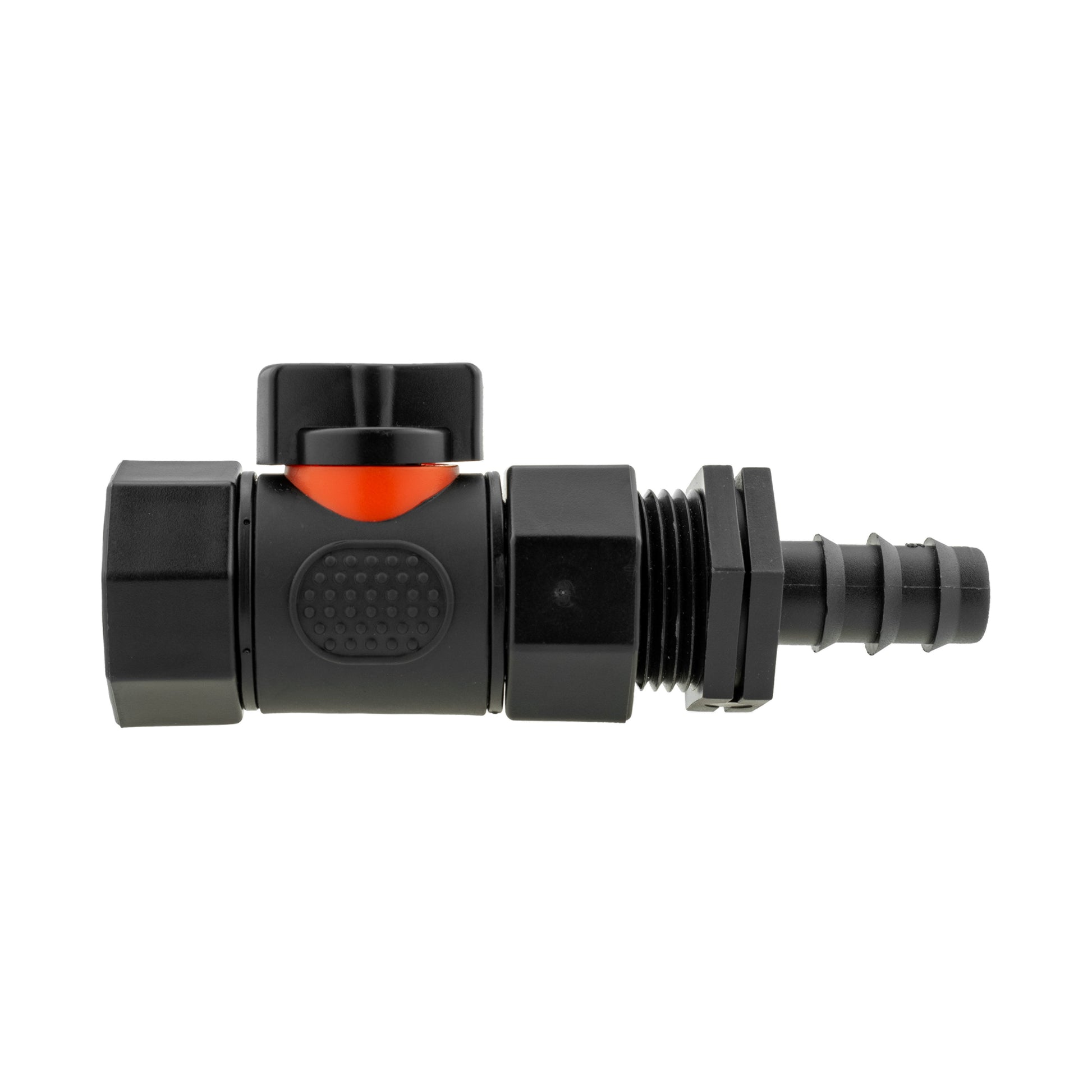 16mm Barbed Straight with In-Line BSPF Threaded Valve - Best4Trade-Retail Garden watering