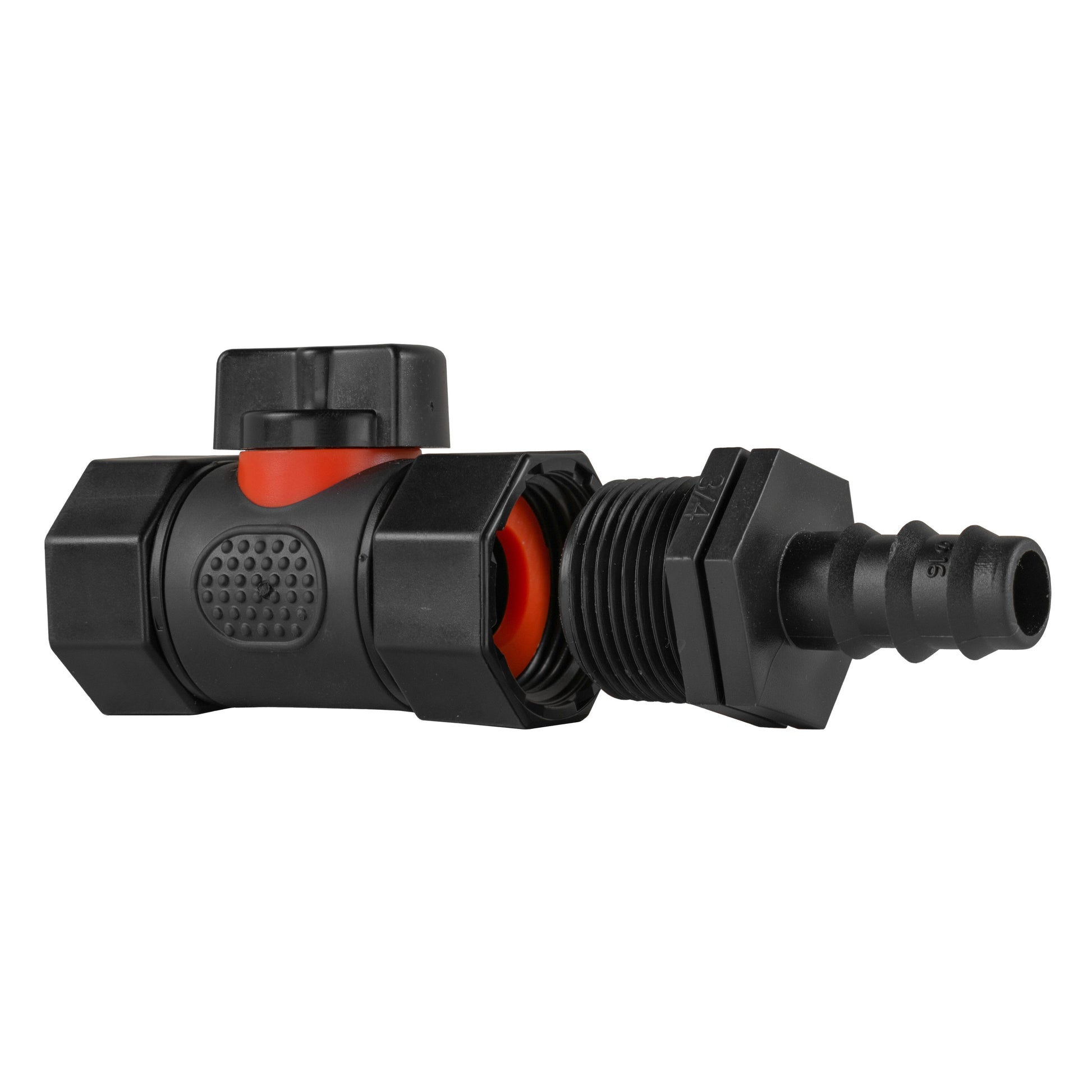 16mm Barbed Straight with In-Line BSPF Threaded Valve - Best4Trade-Retail Garden watering