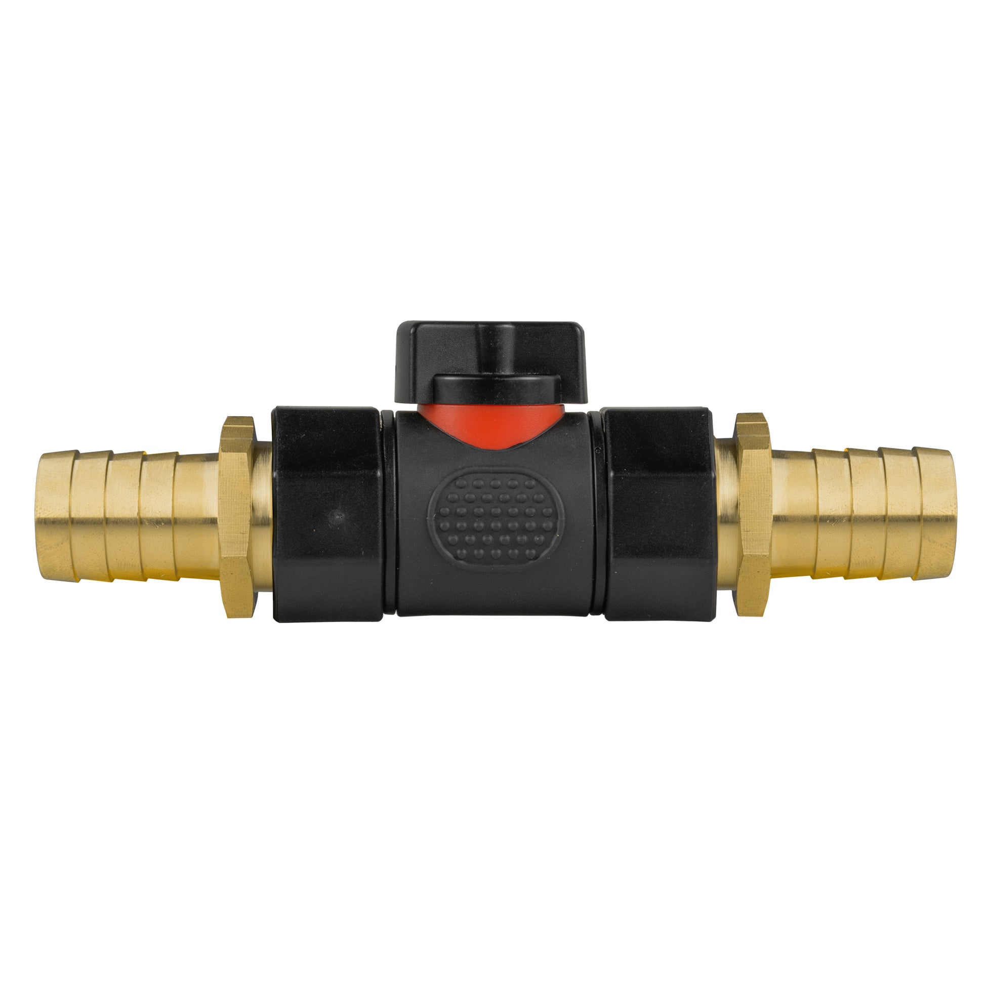 19mm Brass Barb with In-Line BSPF Valve and 25mm Brass Barb - Best4Trade-Retail Garden watering