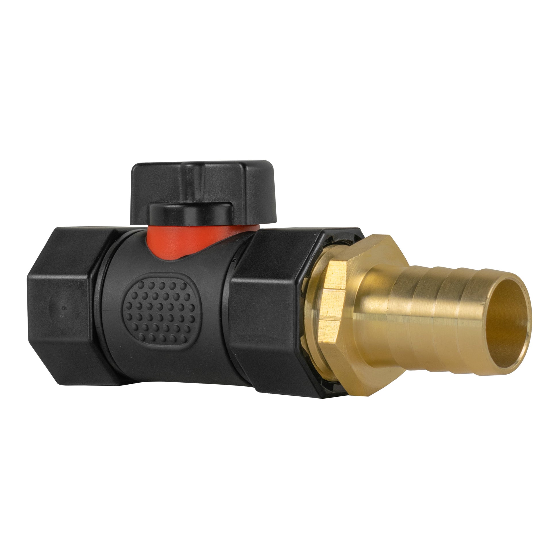 19mm Brass Barb with In-Line BSPF Threaded Valve - Best4Trade-Retail Garden watering