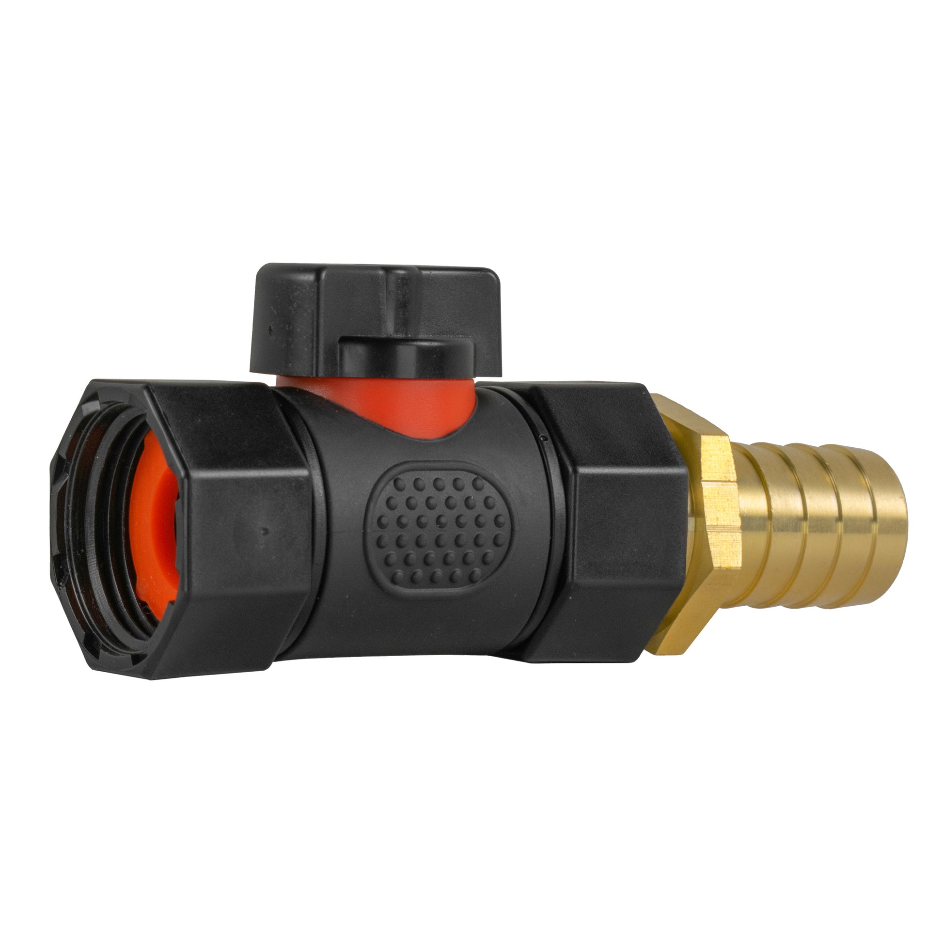 19mm Brass Barb with In-Line BSPF Threaded Valve - Best4Trade-Retail Garden watering