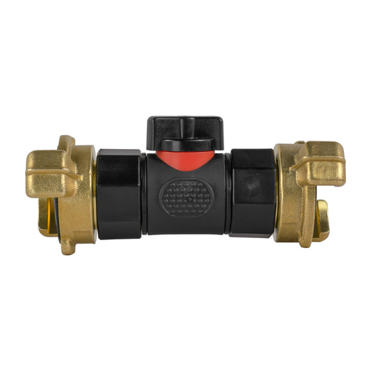 In-Line BSPF Valve with 2 x Geka Type Connectors - Best4Trade-Retail Garden watering