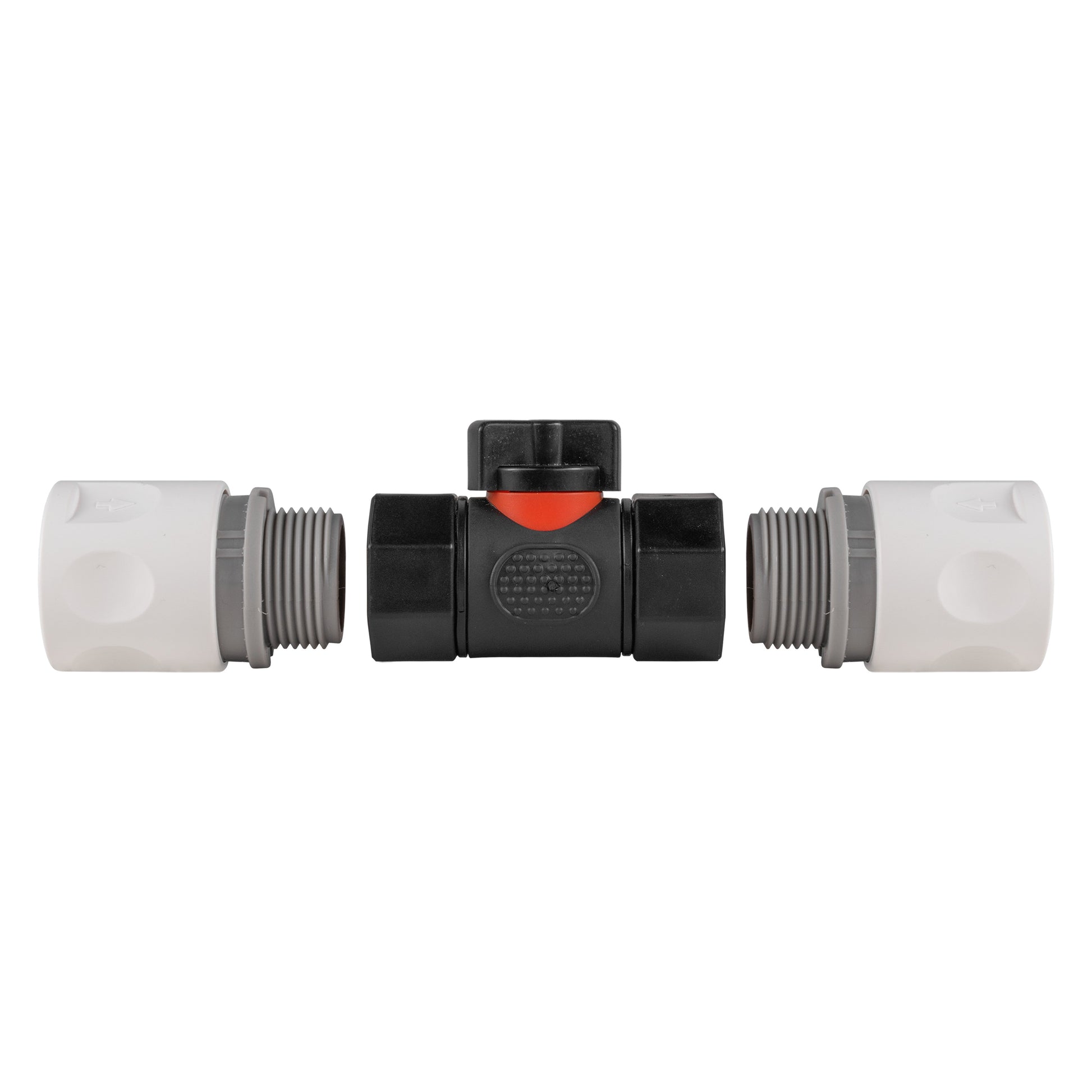 In-Line BSPF Valve with 2 x Hose Connectors WL - Best4Trade-Retail Garden watering
