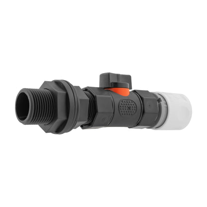 Hose Connector WL with In-Line BSPF Valve and Water Butt Connector - Best4Trade-Retail Garden watering