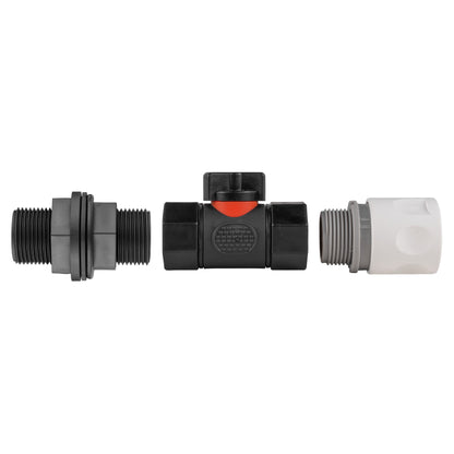 Hose Connector WL with In-Line BSPF Valve and Water Butt Connector - Best4Trade-Retail Garden watering