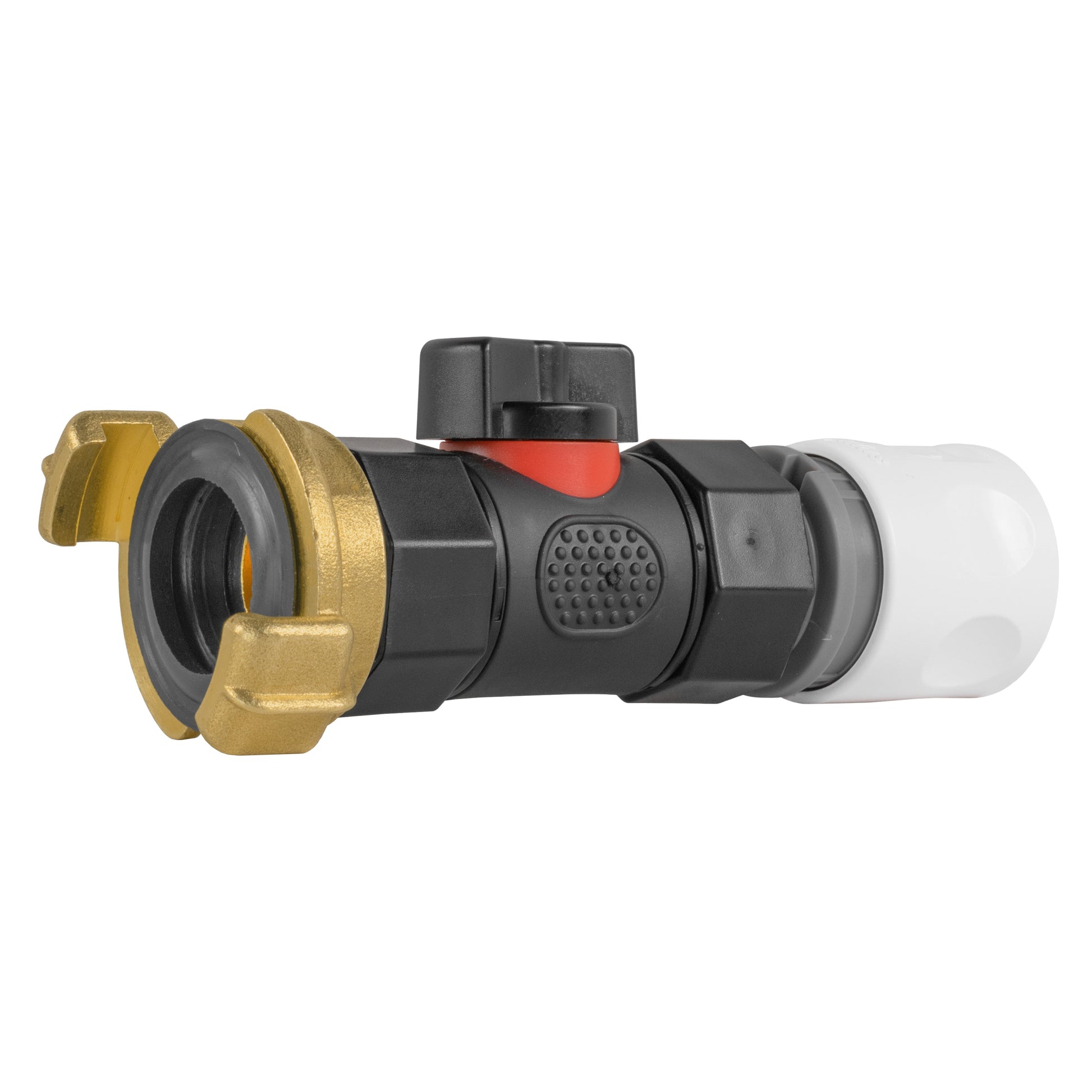 Hose Connector WL with In-Line BSPF Valve and Geka Type Connector - Best4Trade-Retail Garden watering