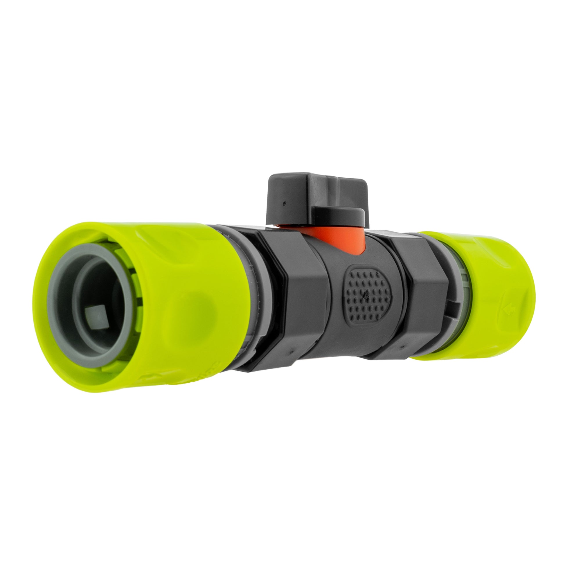 In-Line BSPF Valve with 2 x Hose Connectors Lime - Best4Trade-Retail Garden watering