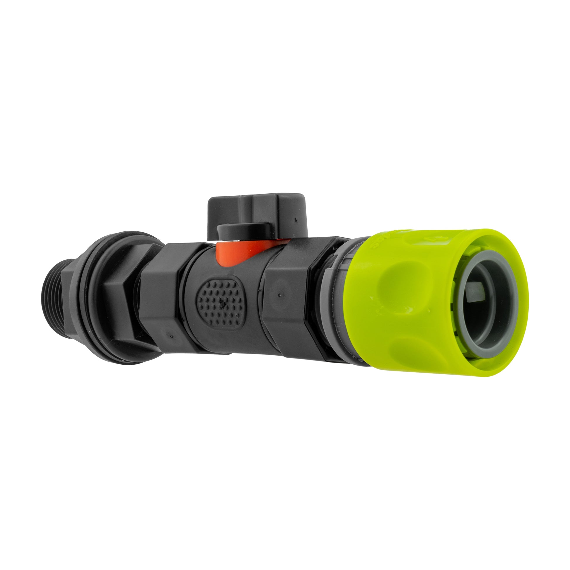 Hose Connector Lime with In-Line BSPF Valve and Water Butt Connector - Best4Trade-Retail Garden watering