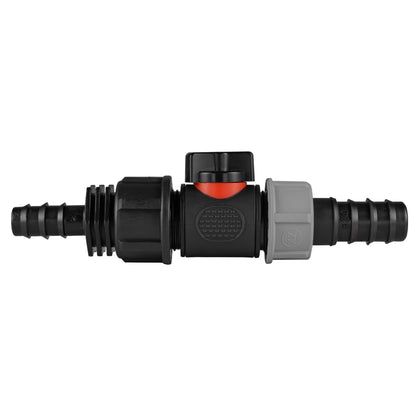 16mm Barbed Straight with In-Line BSPM Valve and 20mm Barbed Straight - Best4Trade-Retail Garden watering