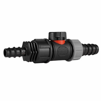 16mm Barbed Straight with In-Line BSPM Valve and 20mm Barbed Straight - Best4Trade-Retail Garden watering