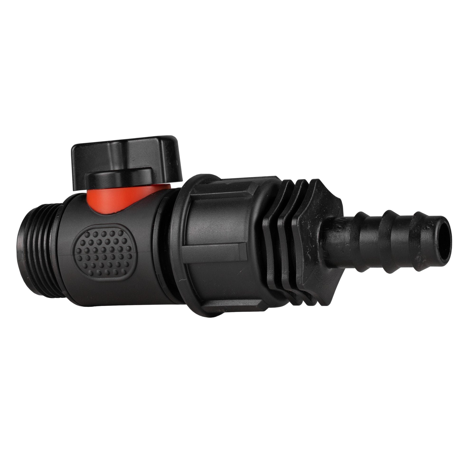 16mm Barbed Straight with In-Line BSPM Threaded Valve - Best4Trade-Retail Garden watering