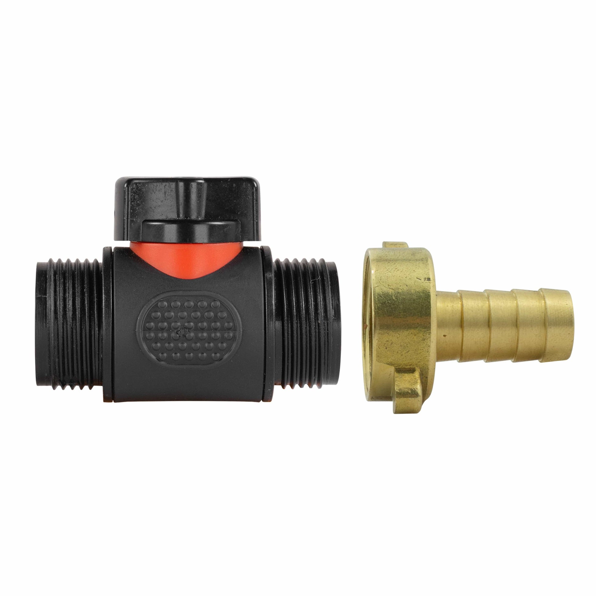 13mm Brass Barb with In-Line BSPM Threaded Valve - Best4Trade-Retail Garden watering