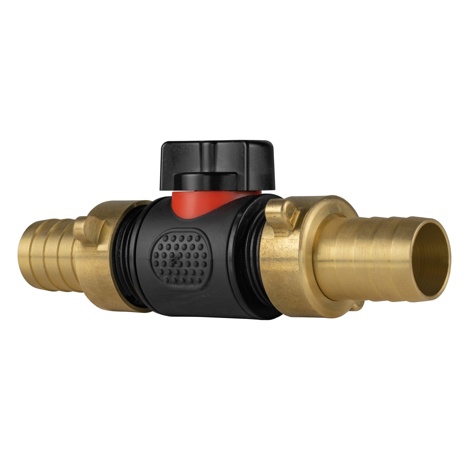 In-Line BSPM Valve with 2 x 19mm Brass Barb Connectors - Best4Trade-Retail Garden watering