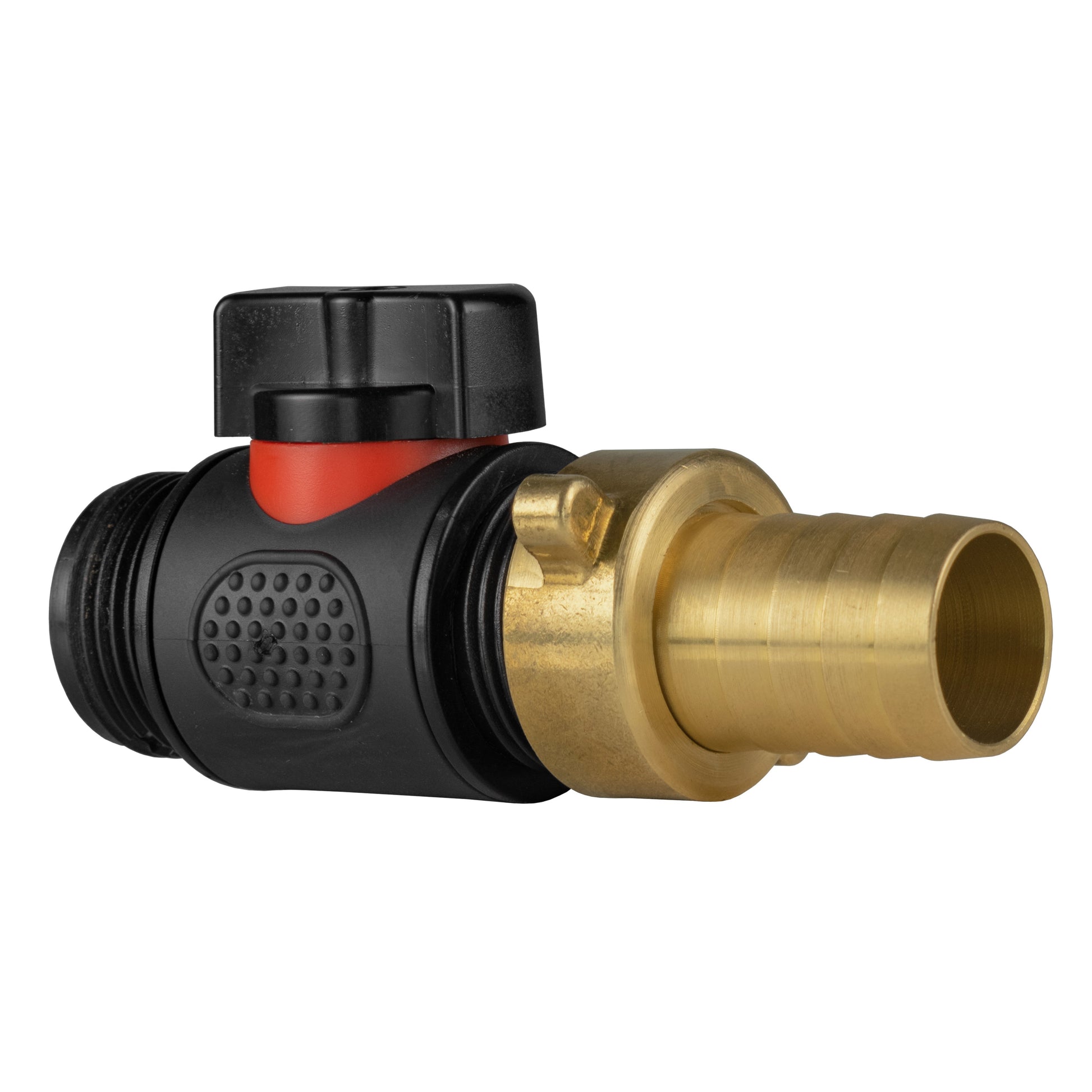 19mm Brass Barb with In-Line BSPM Threaded Valve - Best4Trade-Retail Garden watering
