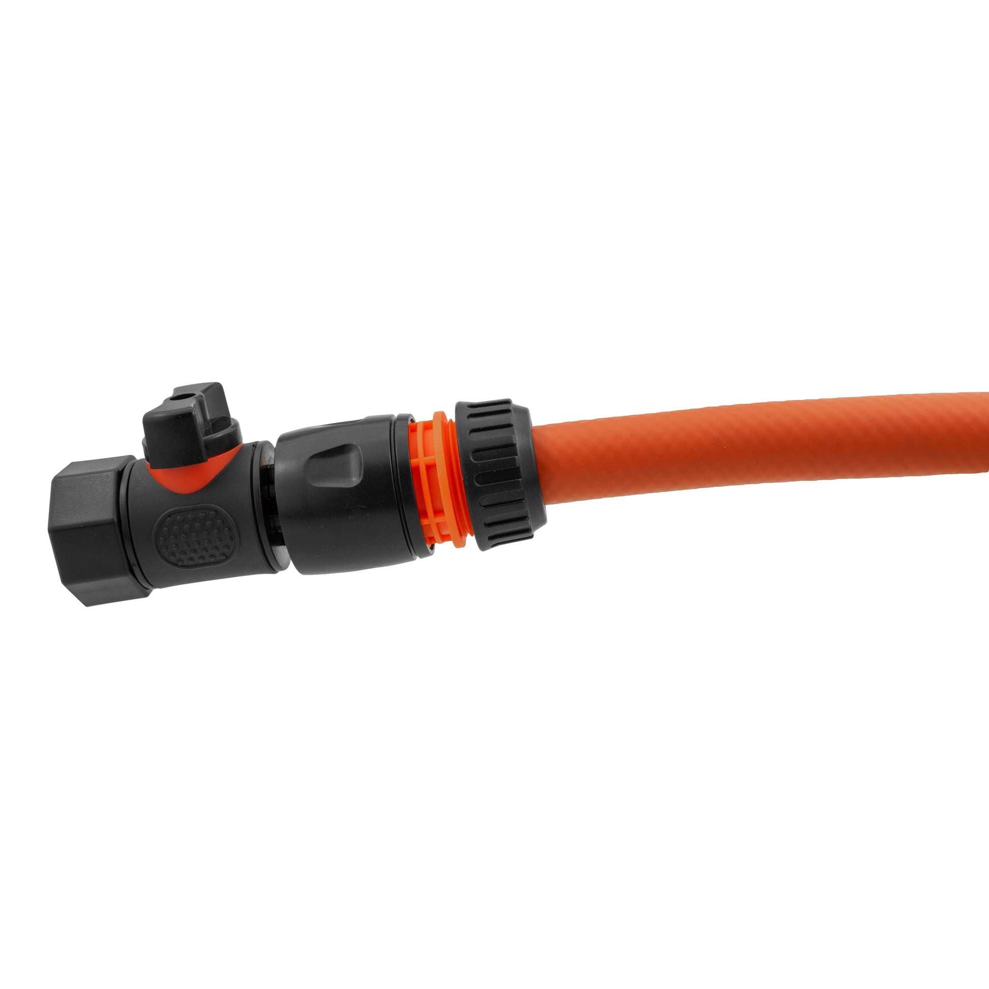 3/4" BSPF Thread Quick Connect Valve with Hose Connector Black - Best4Trade-Retail Garden watering