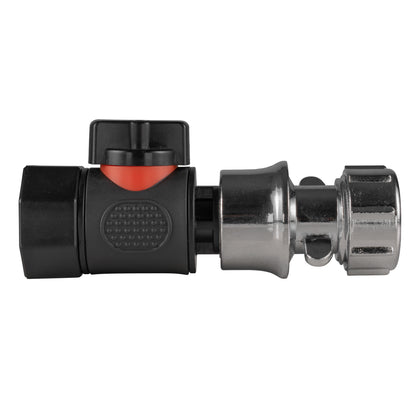 3/4" BSPF Thread Quick Connect Valve with Hose Connector Zinc - Best4Trade-Retail Garden watering
