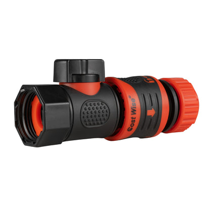 3/4" BSPF Thread Quick Connect Valve with Hose Connector Lock - Best4Trade-Retail Garden watering
