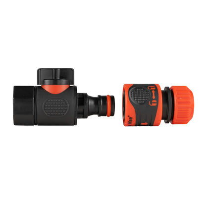 3/4" BSPF Thread Quick Connect Valve with Hose Connector Lock - Best4Trade-Retail Garden watering