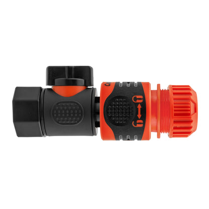 3/4" BSPF Thread Quick Connect Valve with Hose Connector Lock - Best4Trade-Retail Garden watering