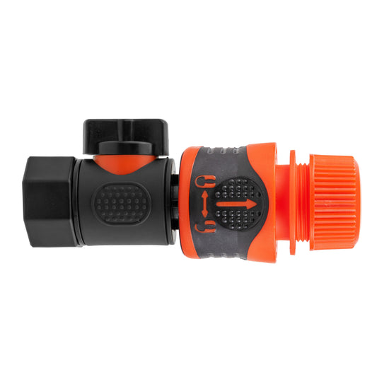 3/4" BSPF Thread Quick Connect Valve with Hose Connector Lock - Best4Trade-Retail Garden watering