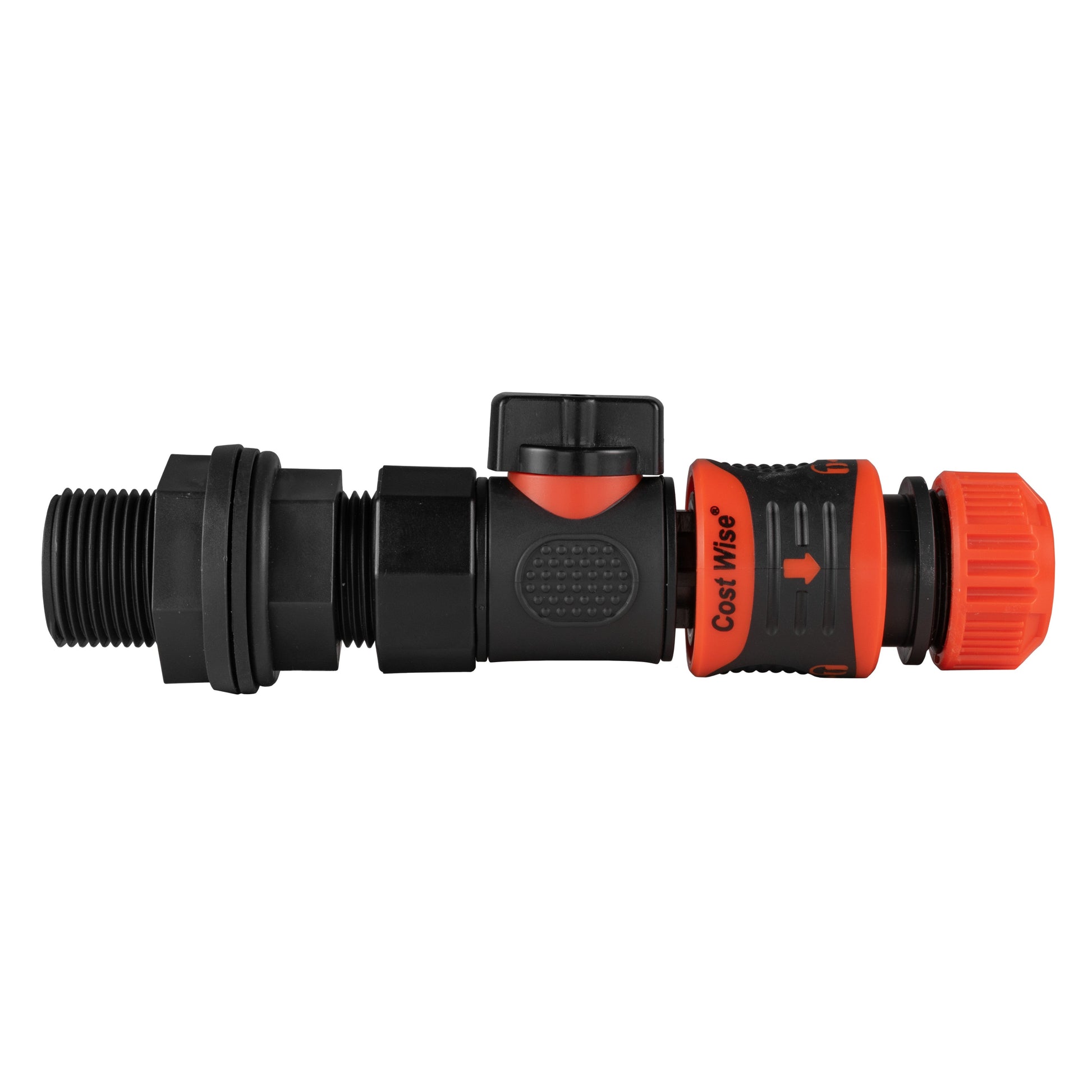 Water Butt Connector 3/4" BSP with BSPF-Quick Connect Valve & Hose Connector Lock - Best4Trade-Retail Garden watering