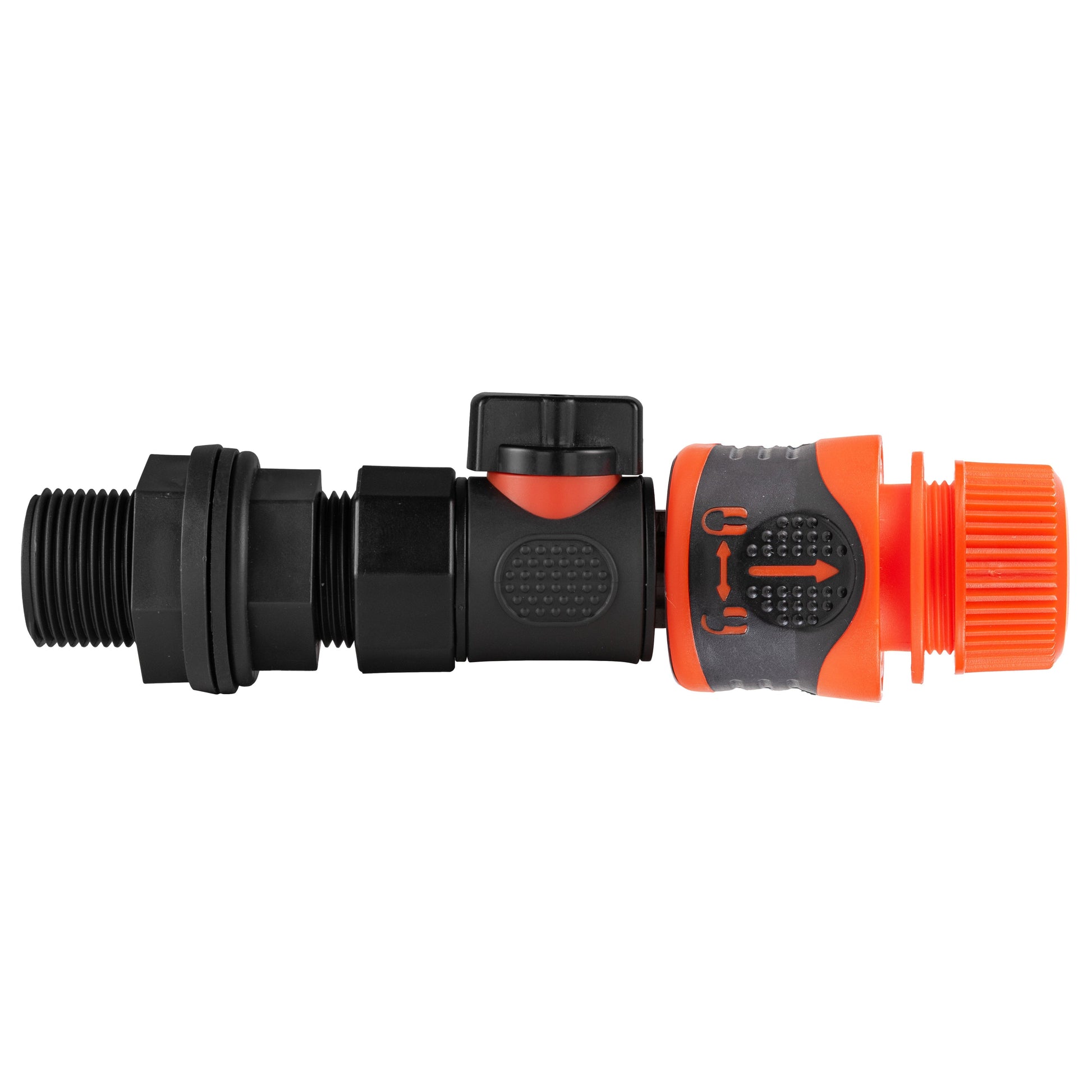 Water Butt Connector 3/4" BSP with BSPF-Quick Connect Valve & Hose Connector Lock - Best4Trade-Retail Garden watering
