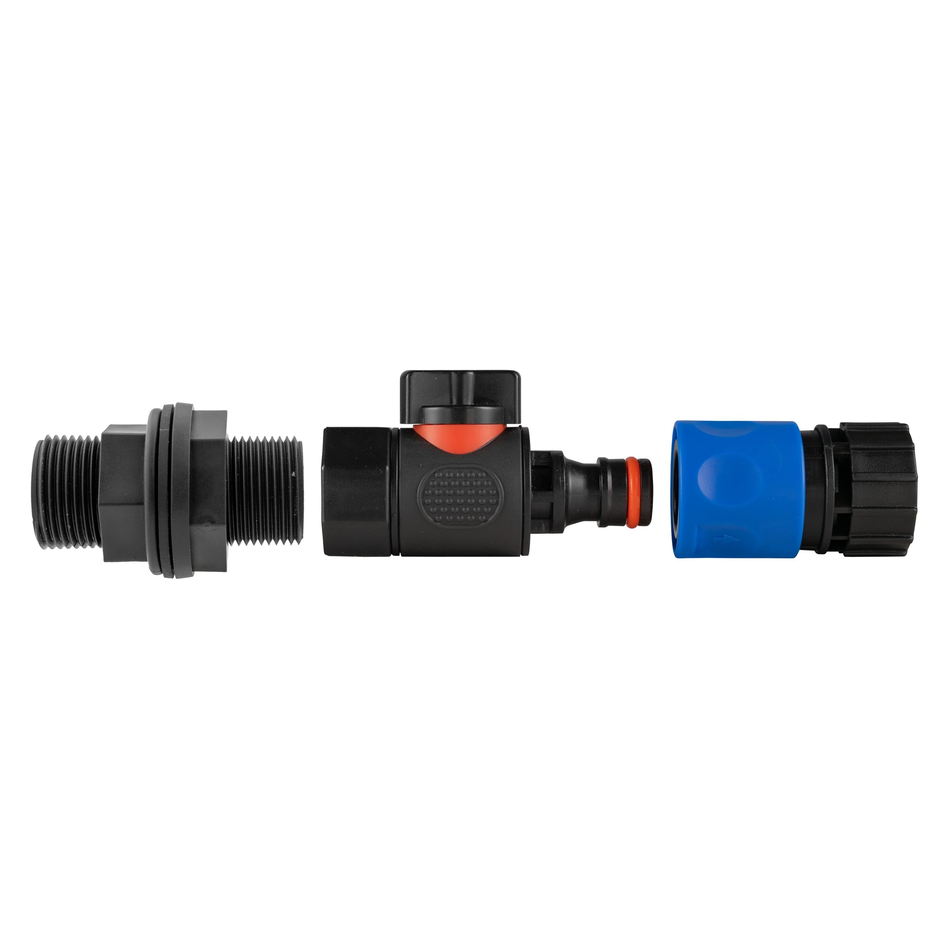 Water Butt Connector 3/4" BSP with BSPF-Quick Connect Valve & Hose Connector 3/4" BSPF - Best4Trade-Retail Garden watering