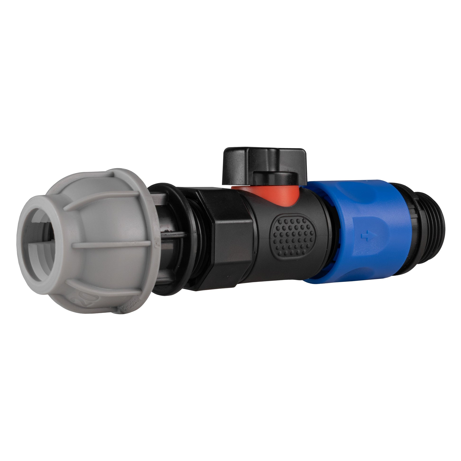 20mm MDPE Straight with BSPF-Quick Connect Valve & Hose Connector 3/4" BSPM - Best4Trade-Retail Garden watering