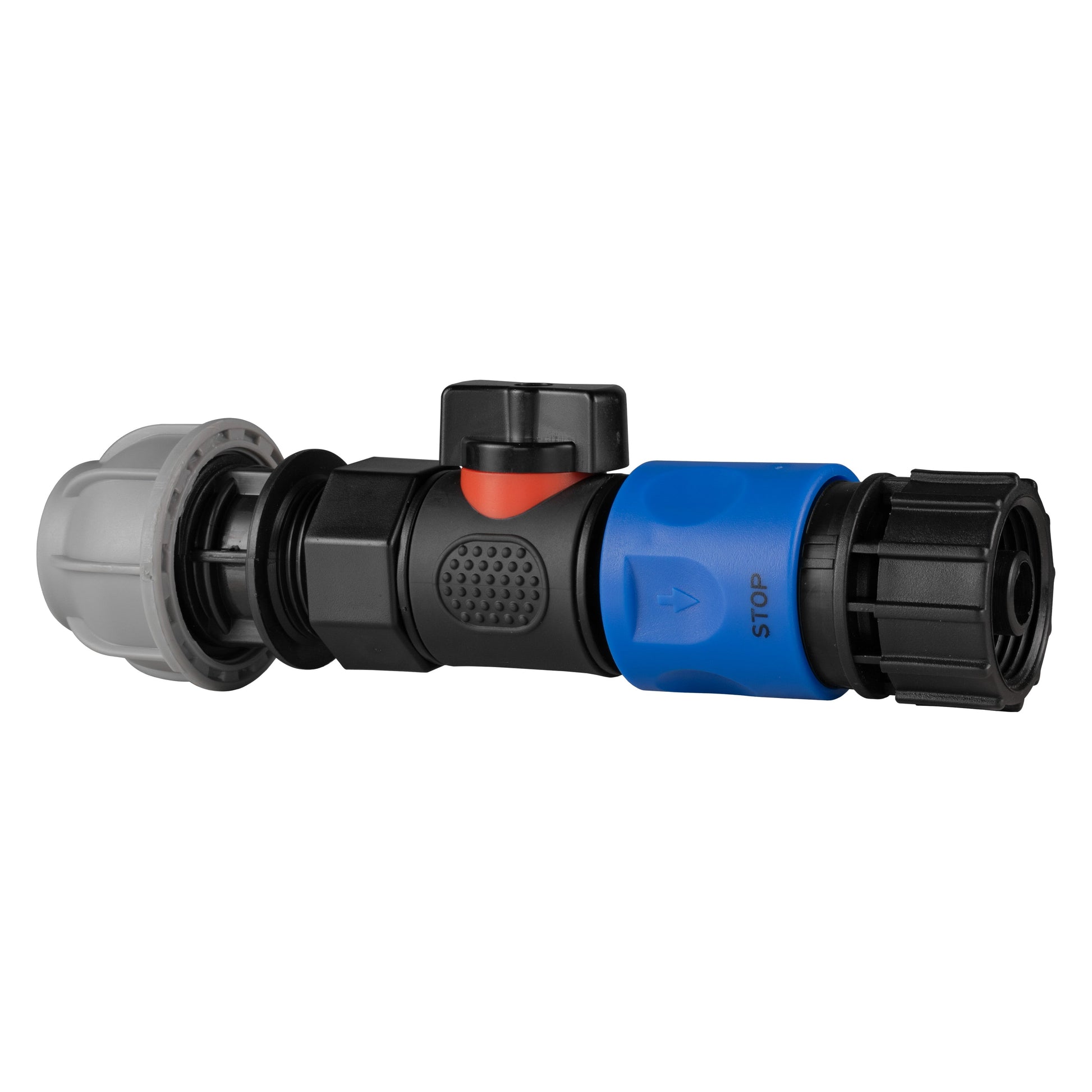 20mm MDPE Straight with BSPF-Quick Connect Valve & Hose Connector 3/4" BSPF - Best4Trade-Retail Garden watering