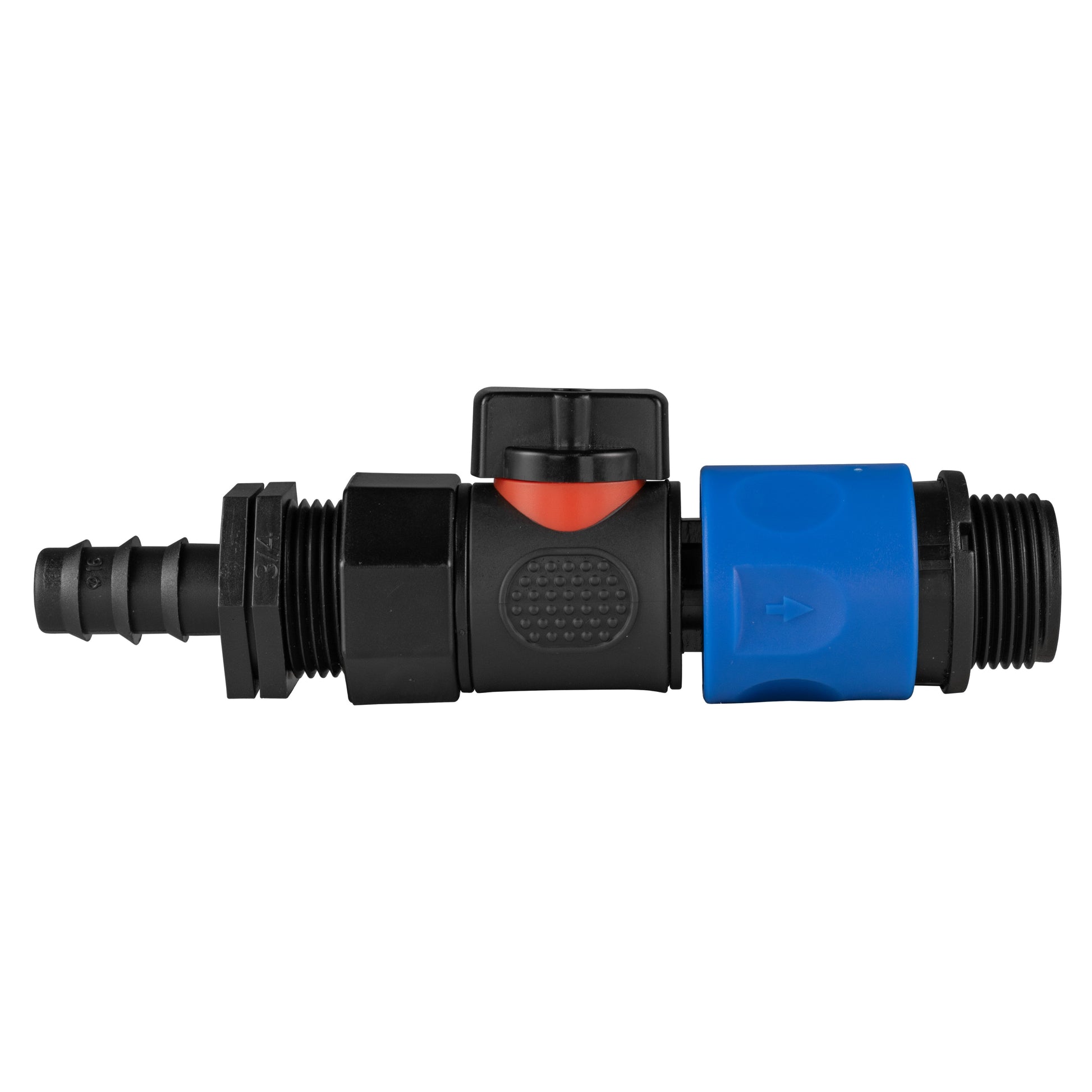 16mm Barbed Straight with BSPF-Quick Connect Valve & Hose Connector 3/4" BSPM - Best4Trade-Retail Garden watering