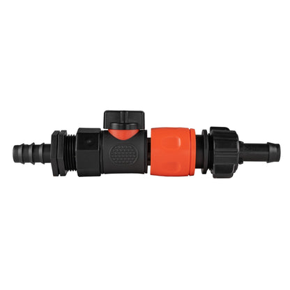 16mm Barbed Straight with BSPF-Quick Connect Valve & Hose Connector 16mm Barb - Best4Trade-Retail Garden watering