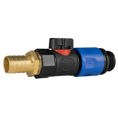19mm Brass Barb with BSPF-Quick Connect Valve & Hose Connector 3/4" BSPM - Best4Trade-Retail Garden watering